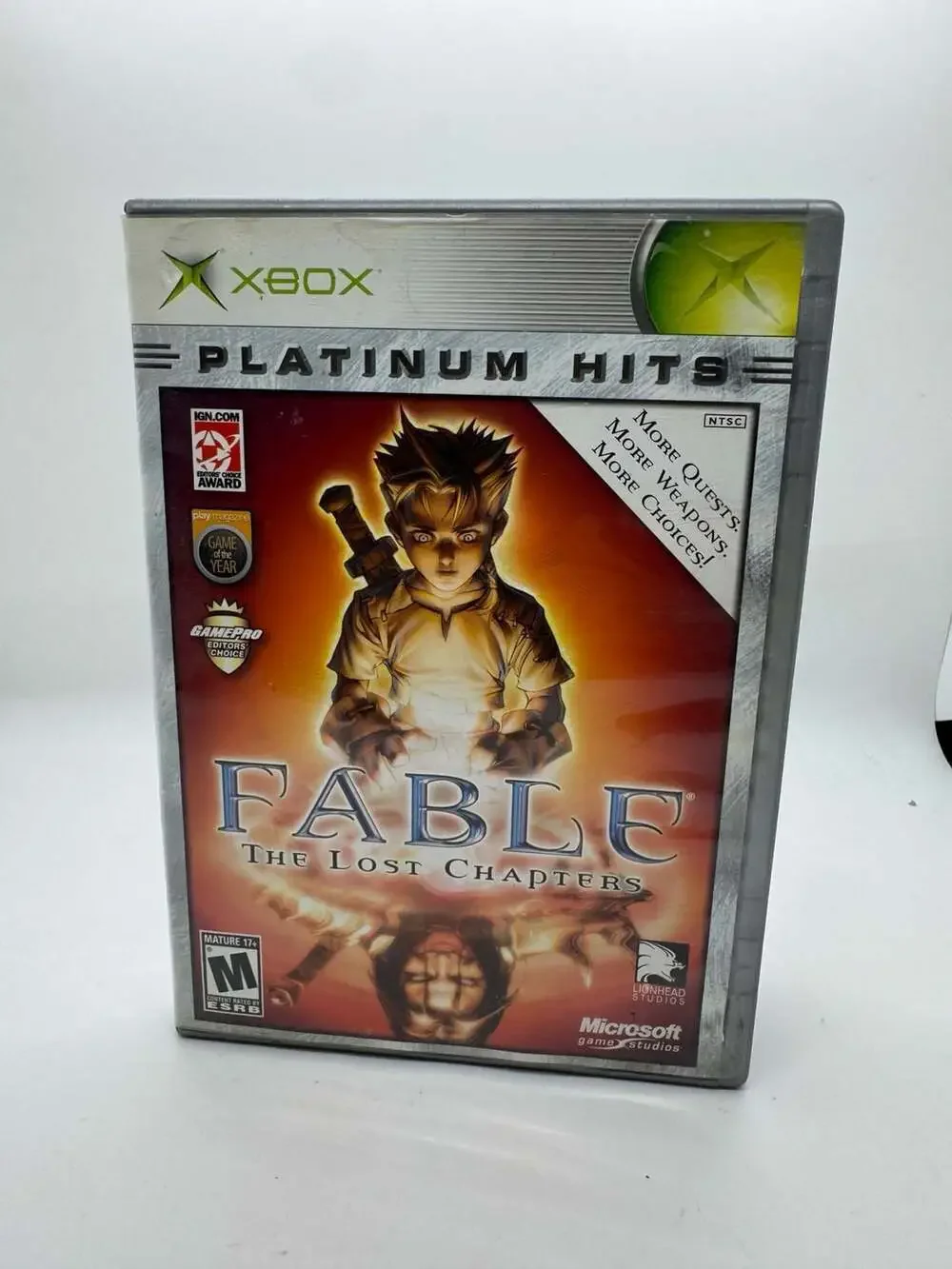 Microsoft Fable: The Lost Chapters Platinum Hits Xbox